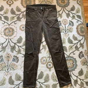 Banana Republic brown corduroy pants